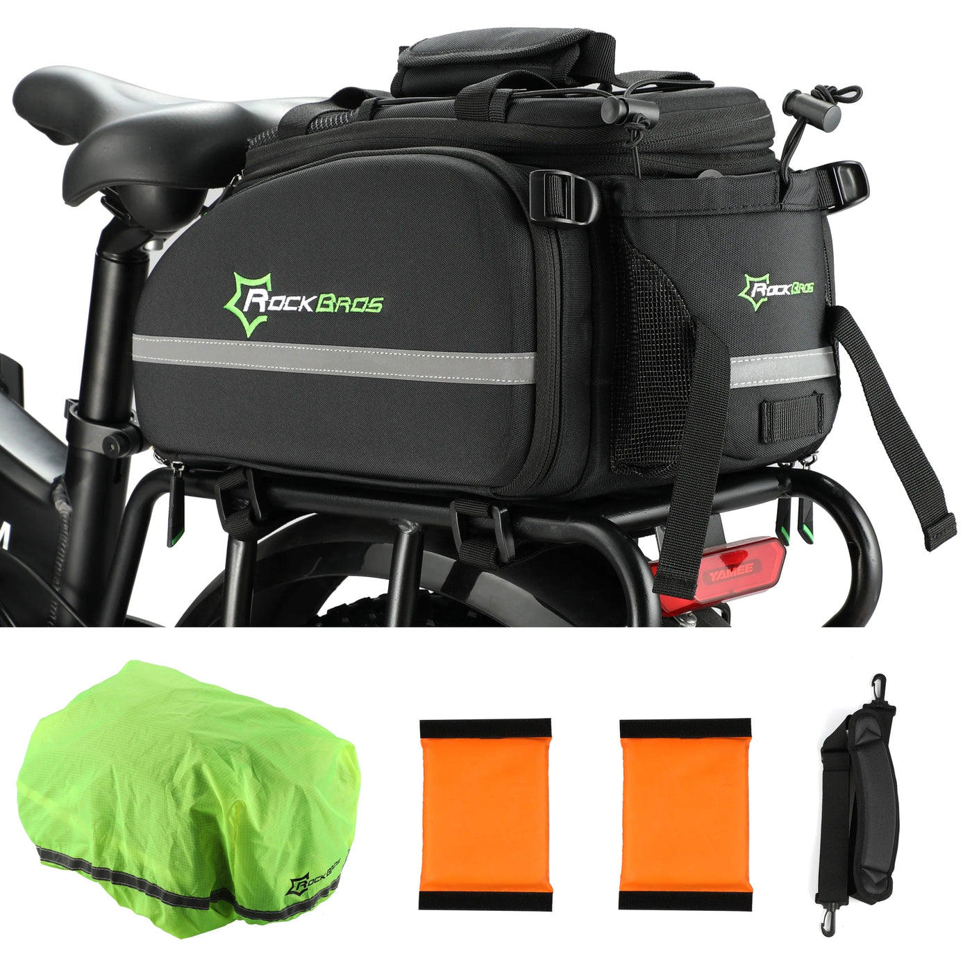 For Brompton Bike Front bag Carrier S Bag Bicycle Carrier Messenger Bag Al  Frame | eBay